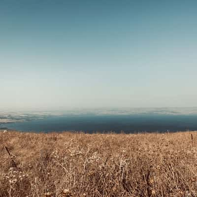 Sea of Galilea, view from Mount Arbel, Israel