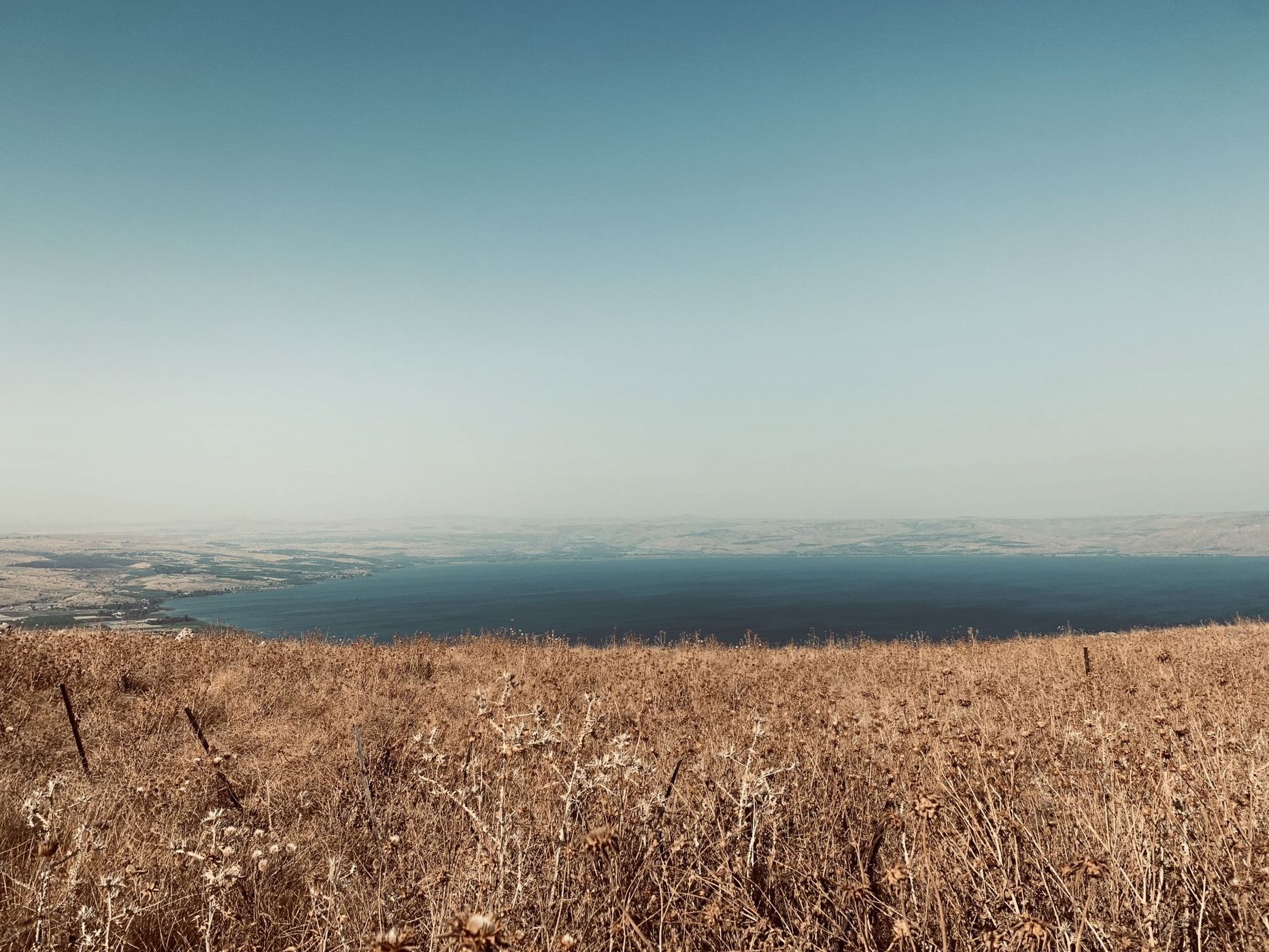 Sea of Galilea, view from Mount Arbel, Israel