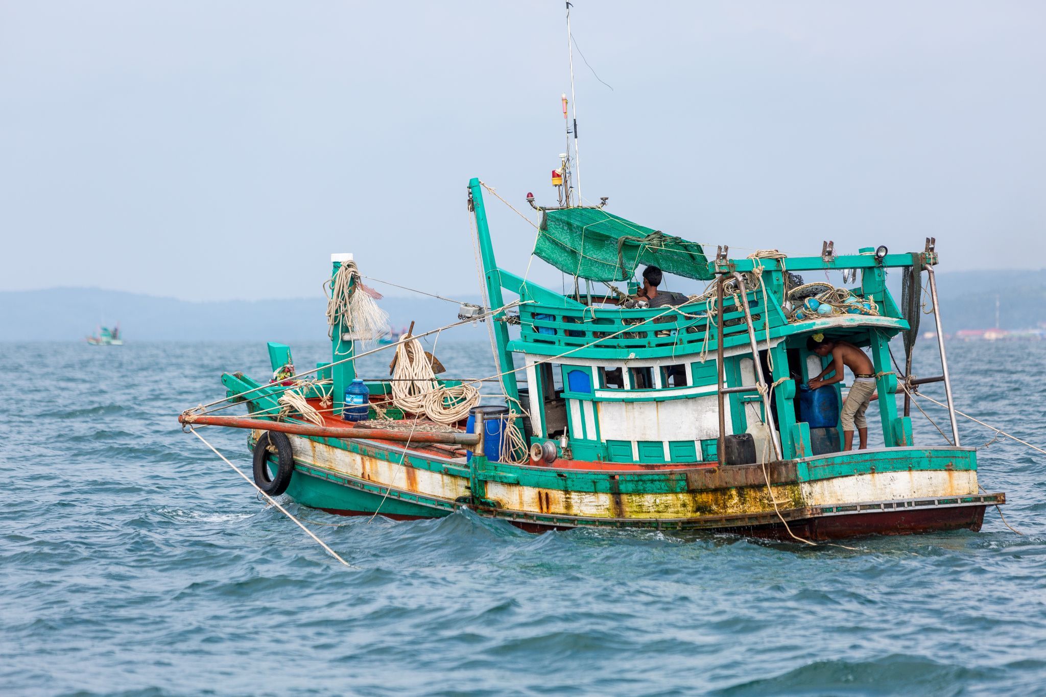 Sihanoukville Harbour, Cambodia