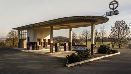 Sixties Gas Station