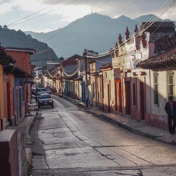 Street of San Cristóbal de las Casas, Mexico