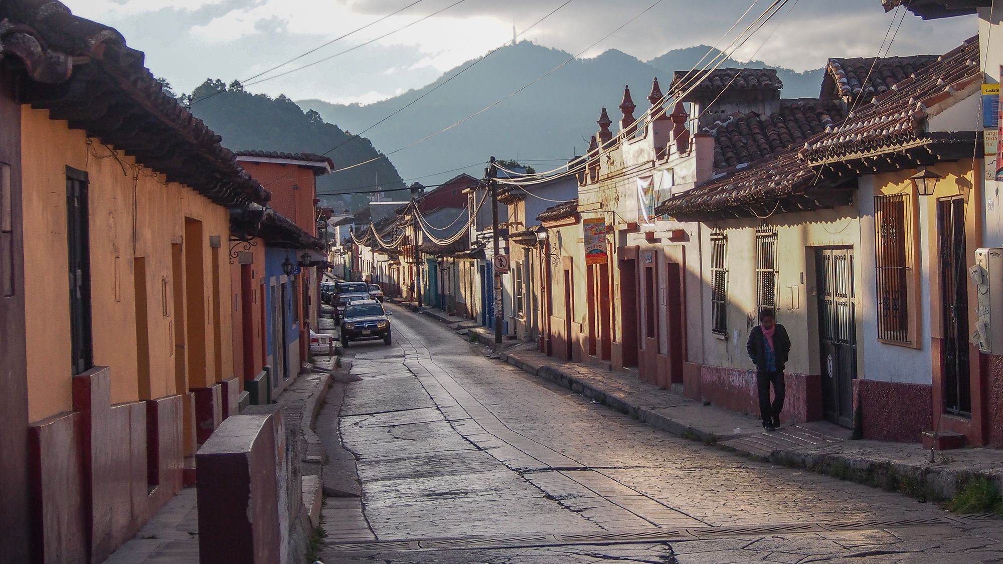 Street of San Cristóbal de las Casas, Mexico