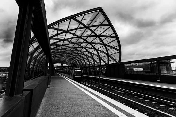Subway station 'Elbbrücken', Hamburg