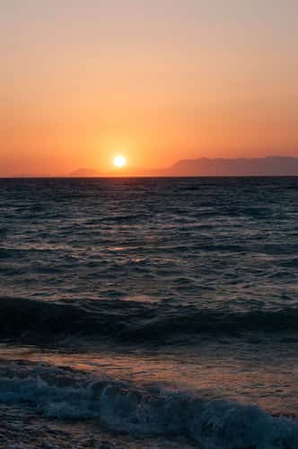 Sunset on Rhodes