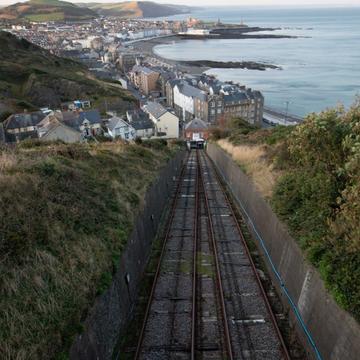 The Aberystwyth Cliff Railway Wales, United Kingdom