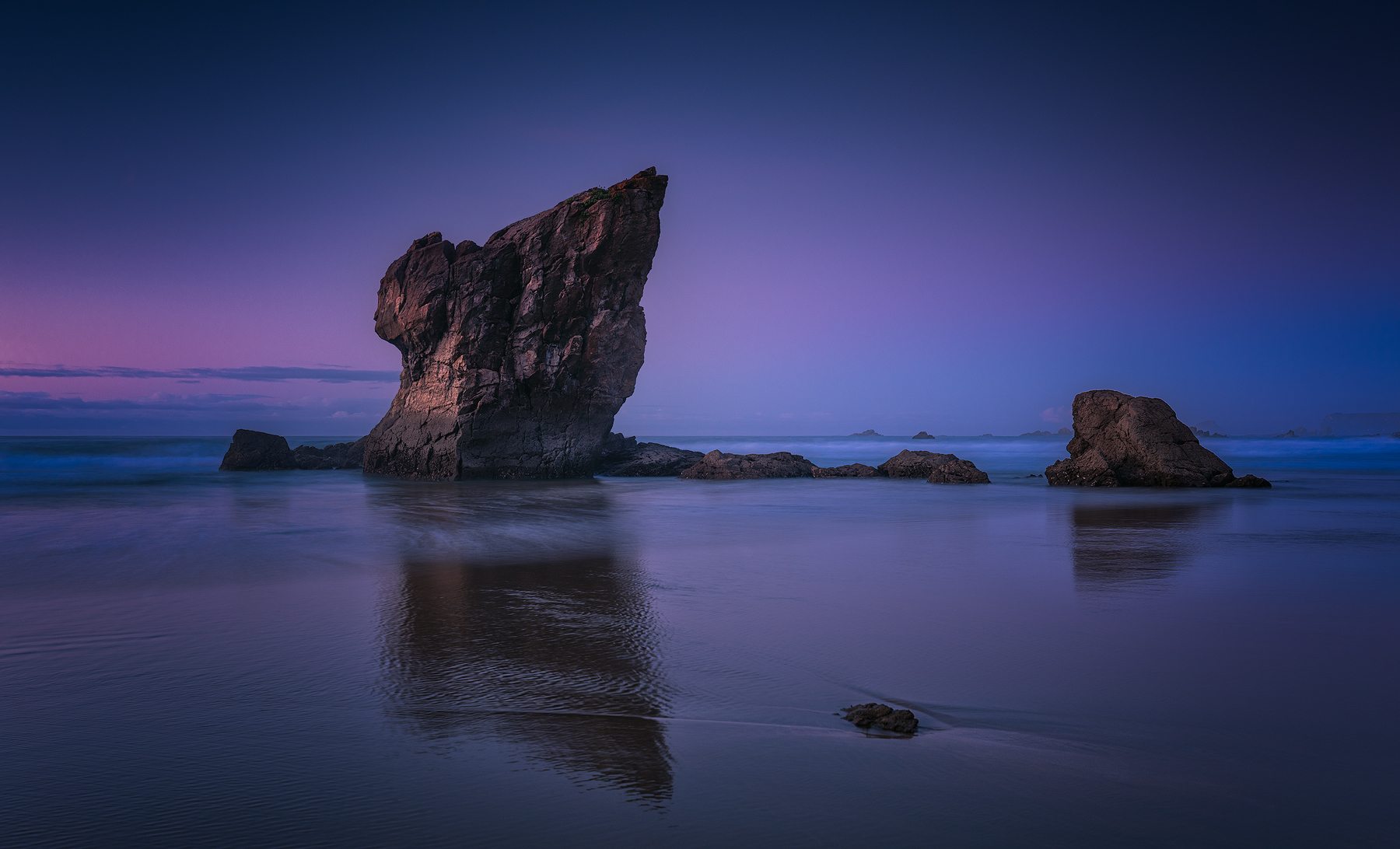 The Aguilar Beach, Spain