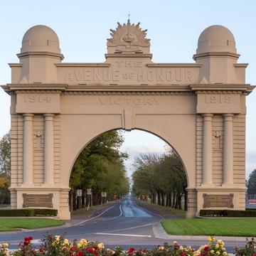 The Avenue of Honour in Ballarat, Australia