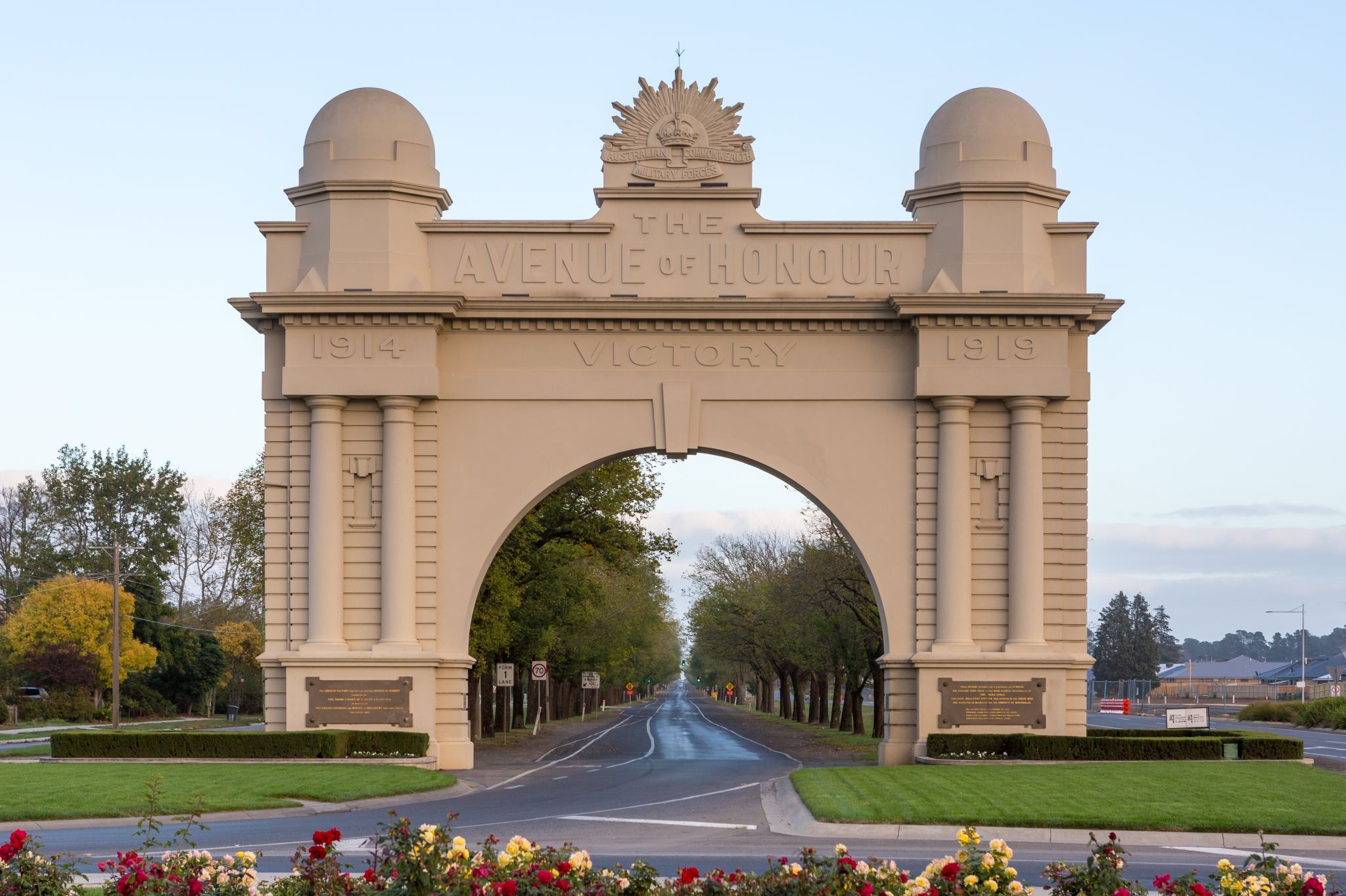The Avenue of Honour in Ballarat, Australia