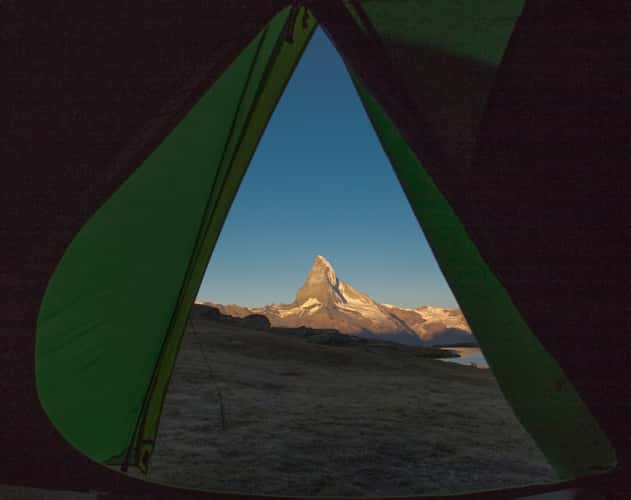 View to Matterhorn from Stelli Lake