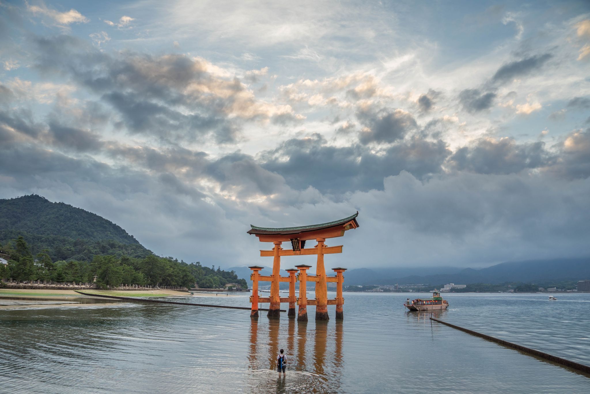 Miyajima Tori Shrine, Japan