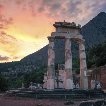 Tholos of Delphi, Greece