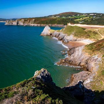 Three Cliffs Bay County of Swansea Wales, United Kingdom