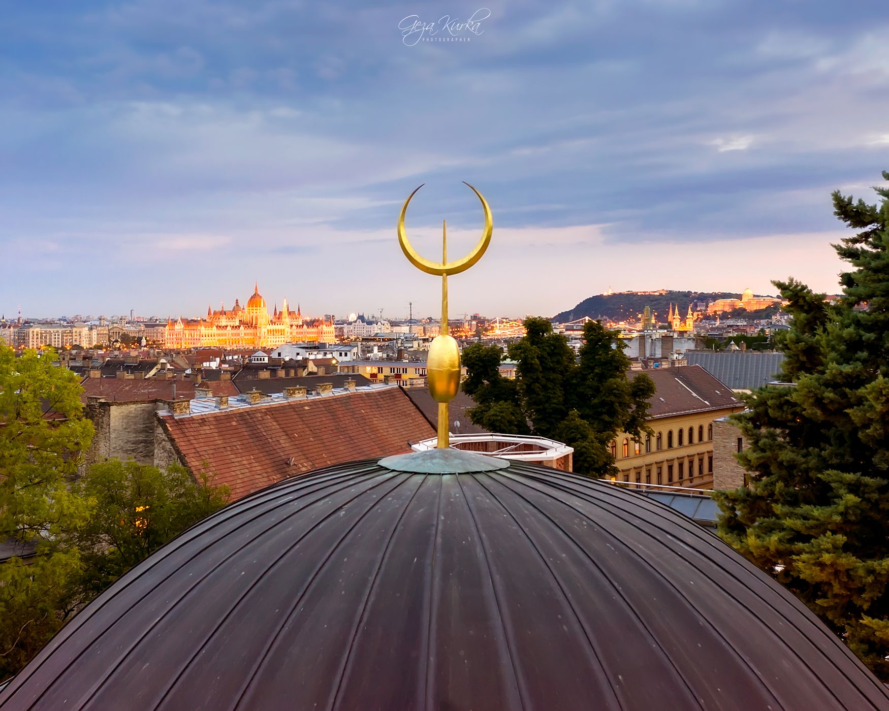 Tomb of Gul Baba in Budapest, Hungary