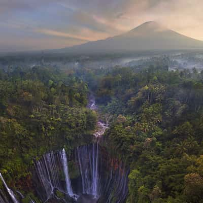 Tumpak Sewu Waterfall, Indonesia