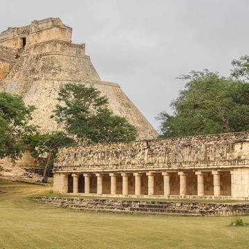 Uxmal ,the gallery, Mexico