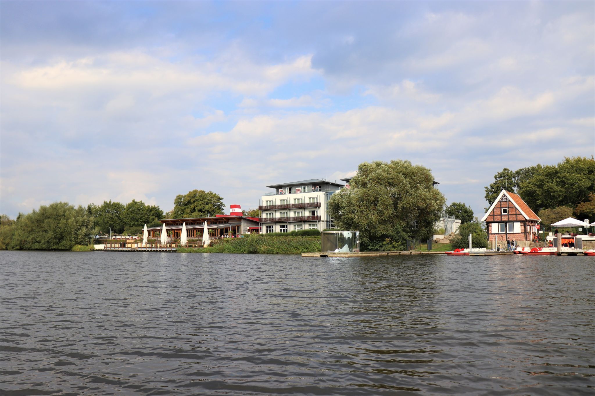 Vechtesee in Nordhorn, Germany