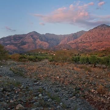 View of Mt. Saos (Samothraki), Greece