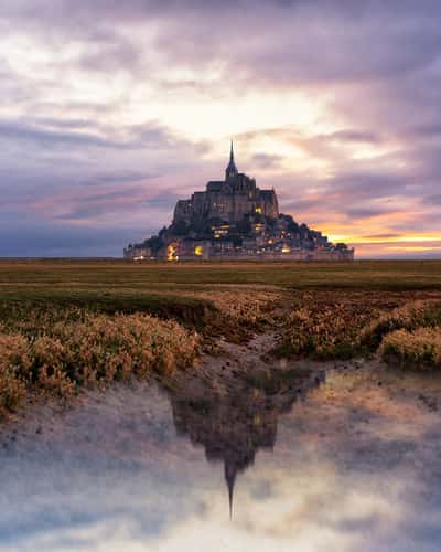 View on Mont Saint Michel