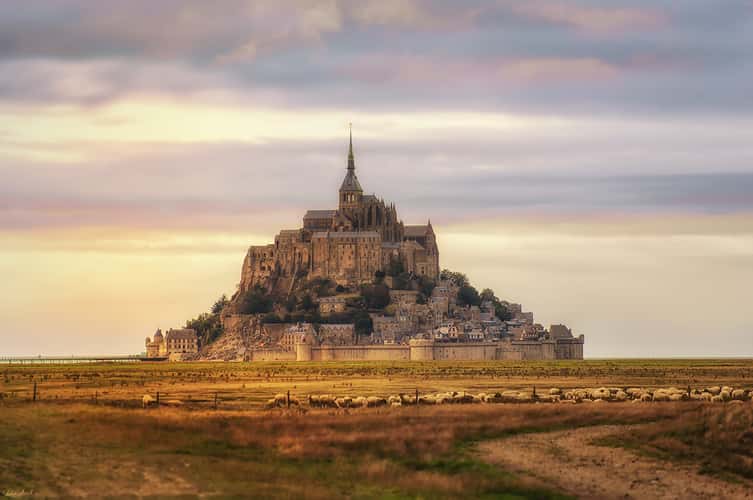 View on Mont Saint Michel