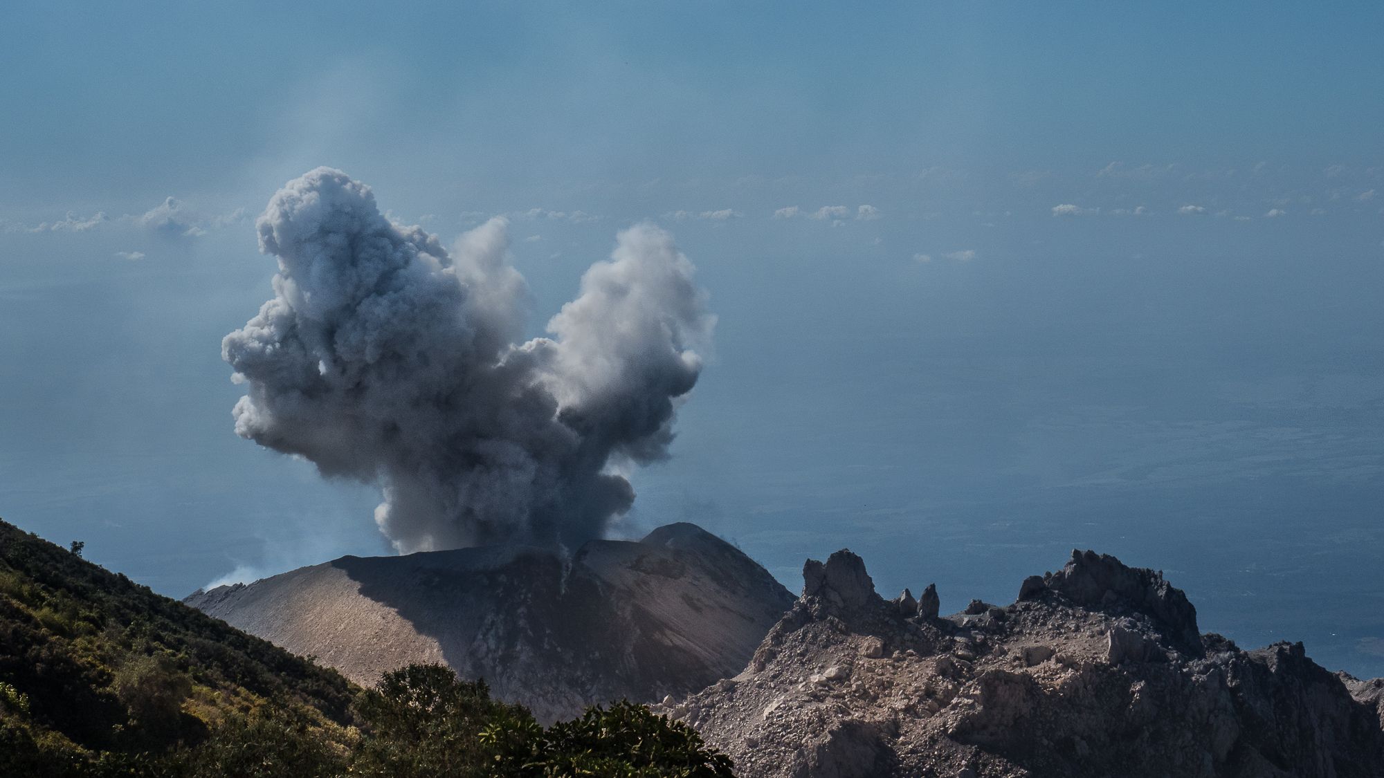 Volcan Santiaguito, Guatemala