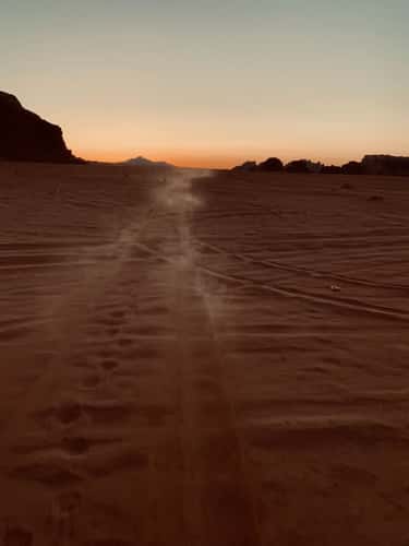 Wadi Rum sunset
