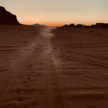 Wadi Rum sunset, Jordan