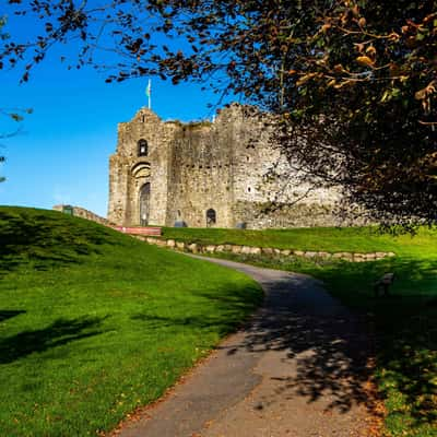 Wales Mumbles Oyestermouth Castle, United Kingdom