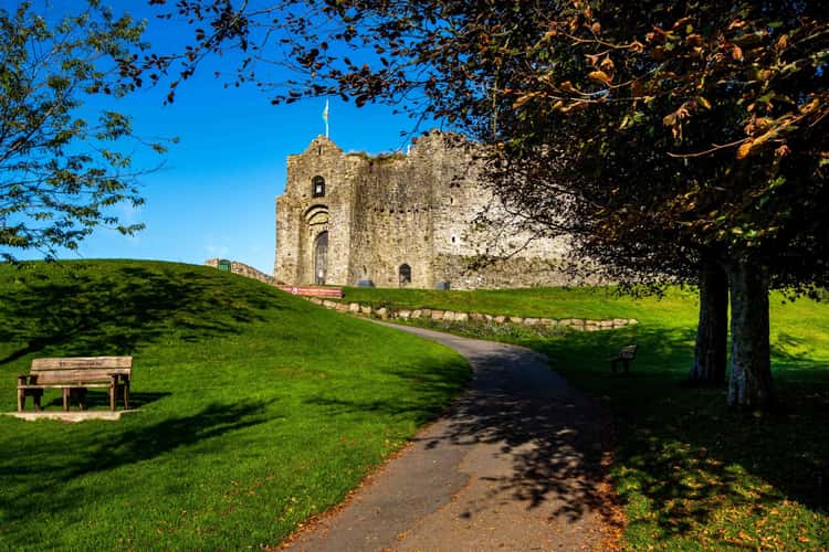 Wales Mumbles Oyestermouth Castle