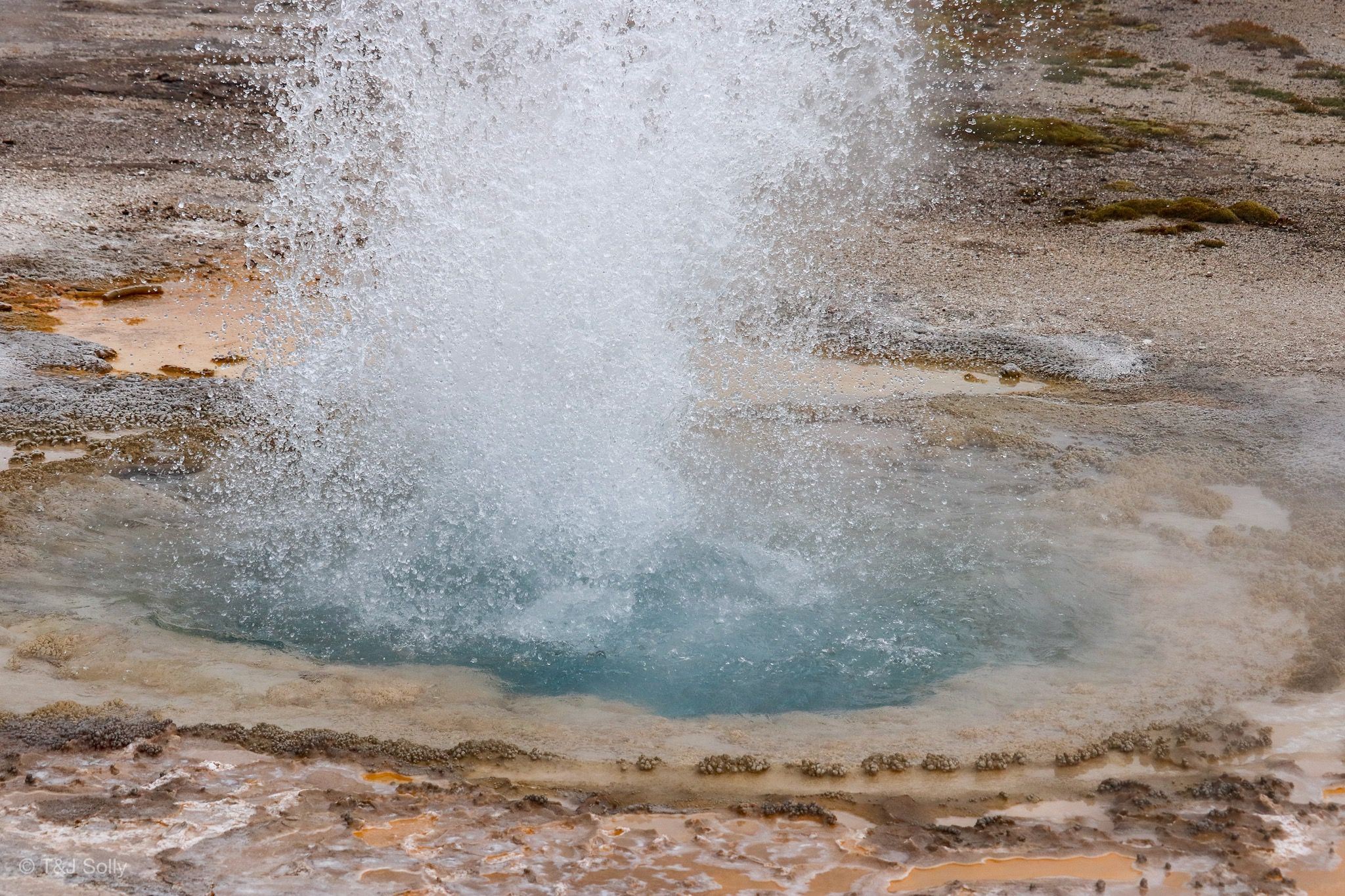 Sapphire Pool, Yellowstone National Park, USA