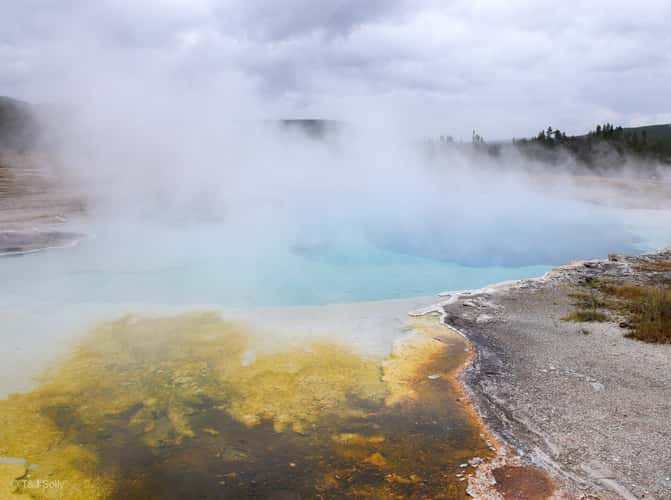 Sapphire Pool, Yellowstone National Park