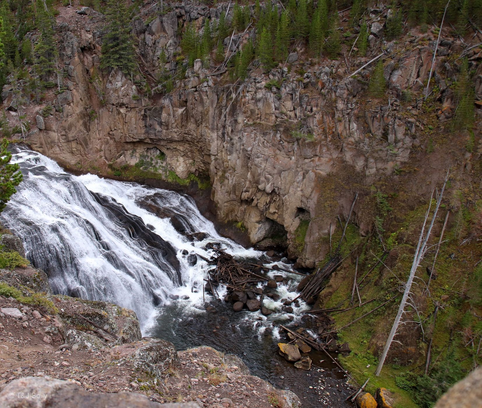 Gibbon Falls, USA