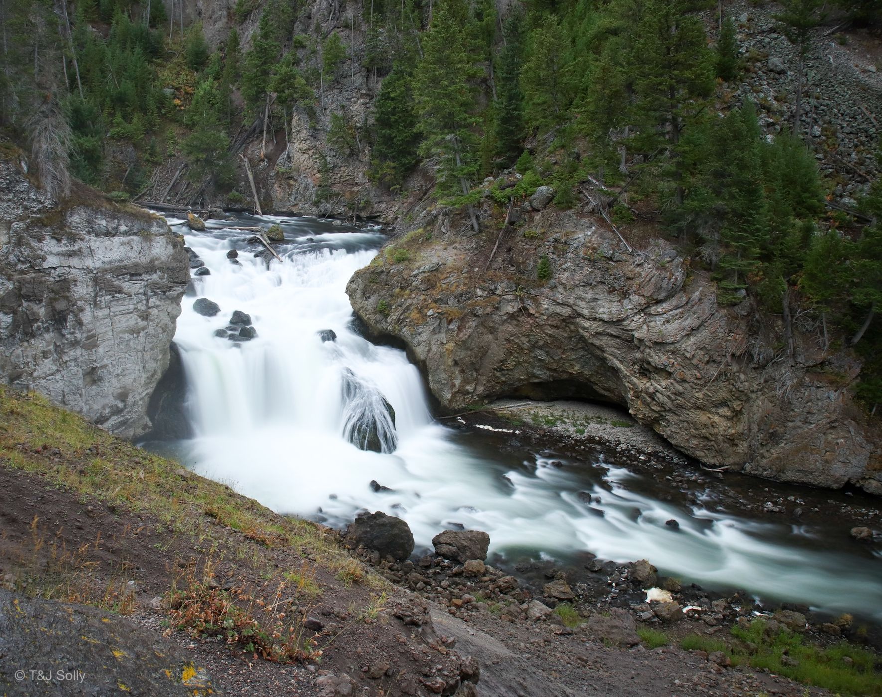 Gibbon Falls, USA