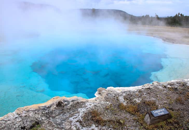 Sapphire Pool, Yellowstone National Park