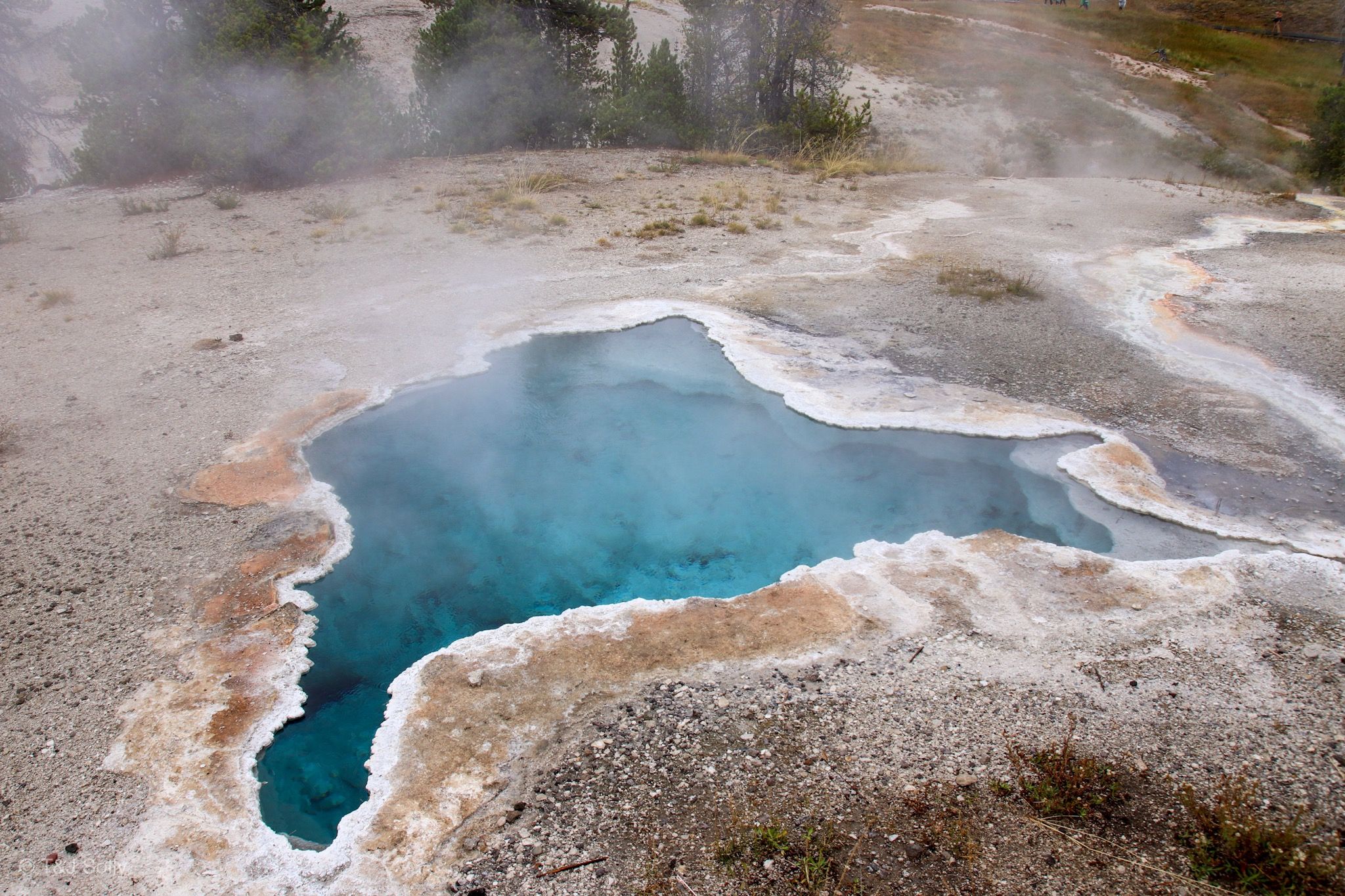 Sapphire Pool, Yellowstone National Park, USA