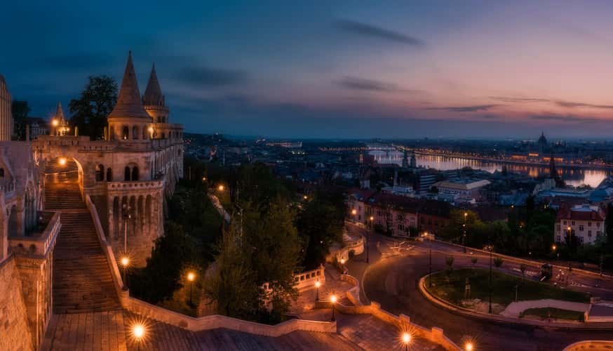 A part of the Fishermans bastion