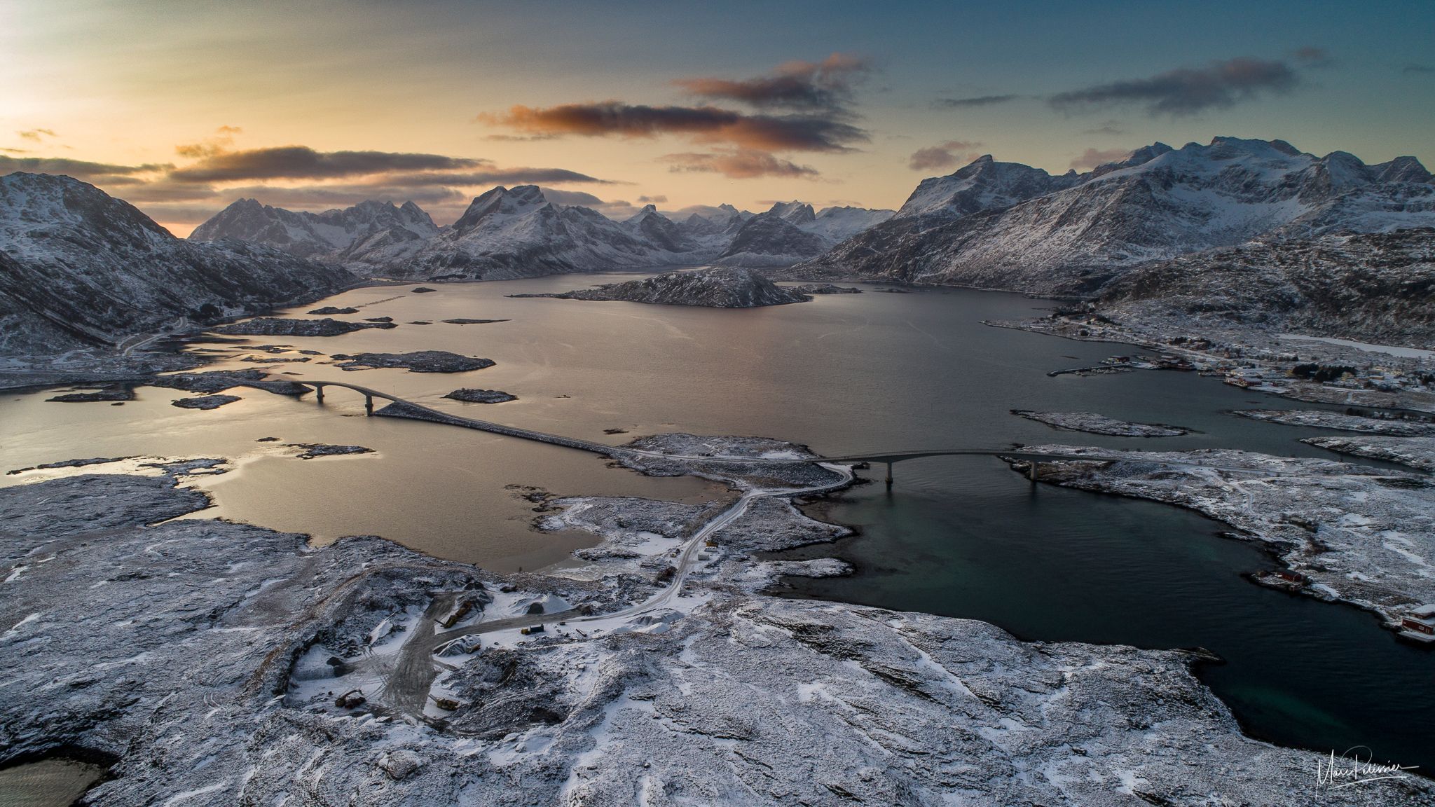 Road to Fredvang, Lofoten, Norway