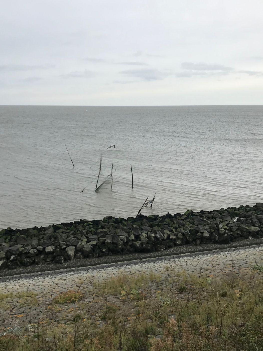 Afsluitdijk - Waddeneilanden side, Netherlands