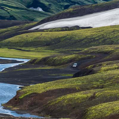 along the F208, Iceland