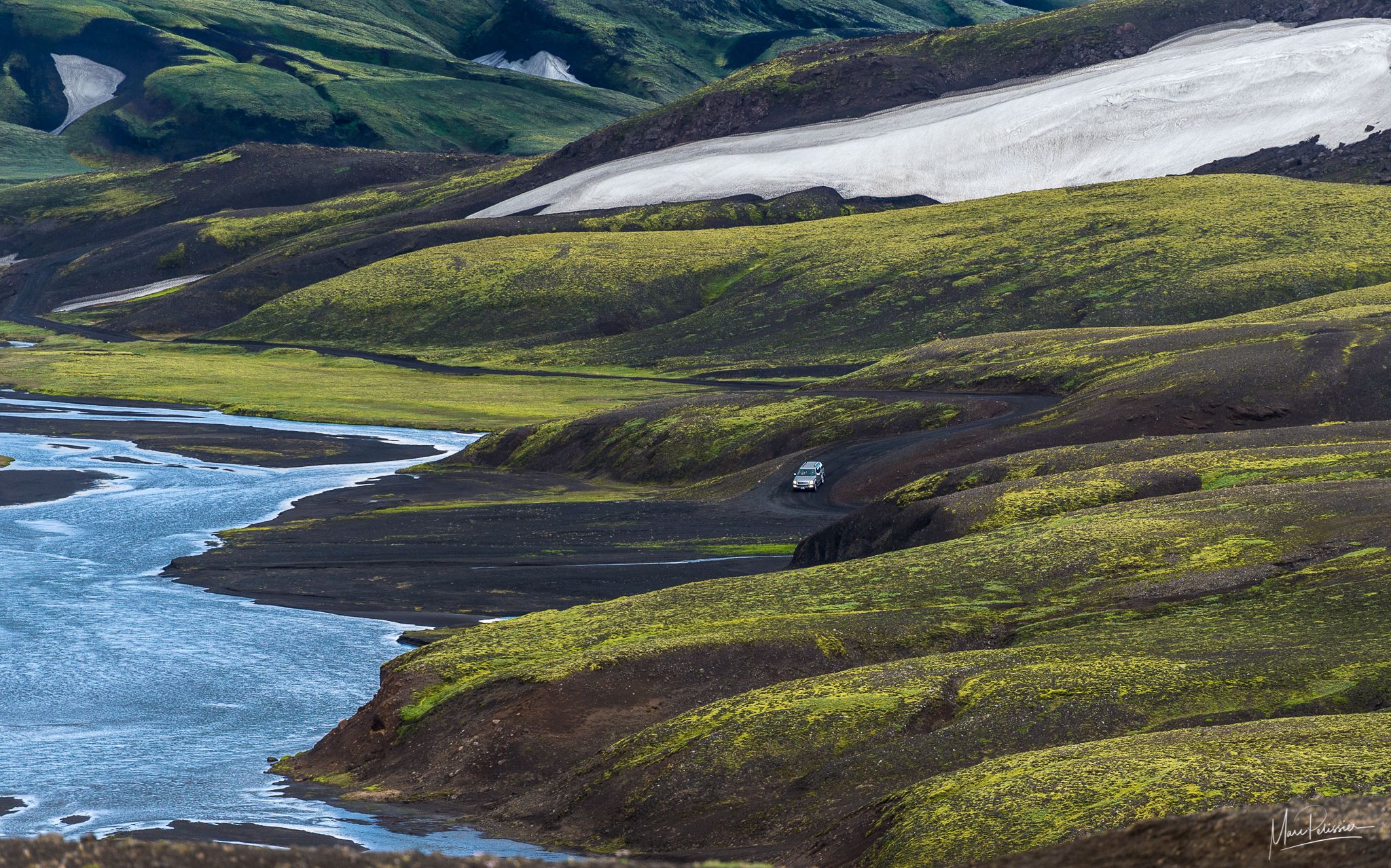 along the F208, Iceland
