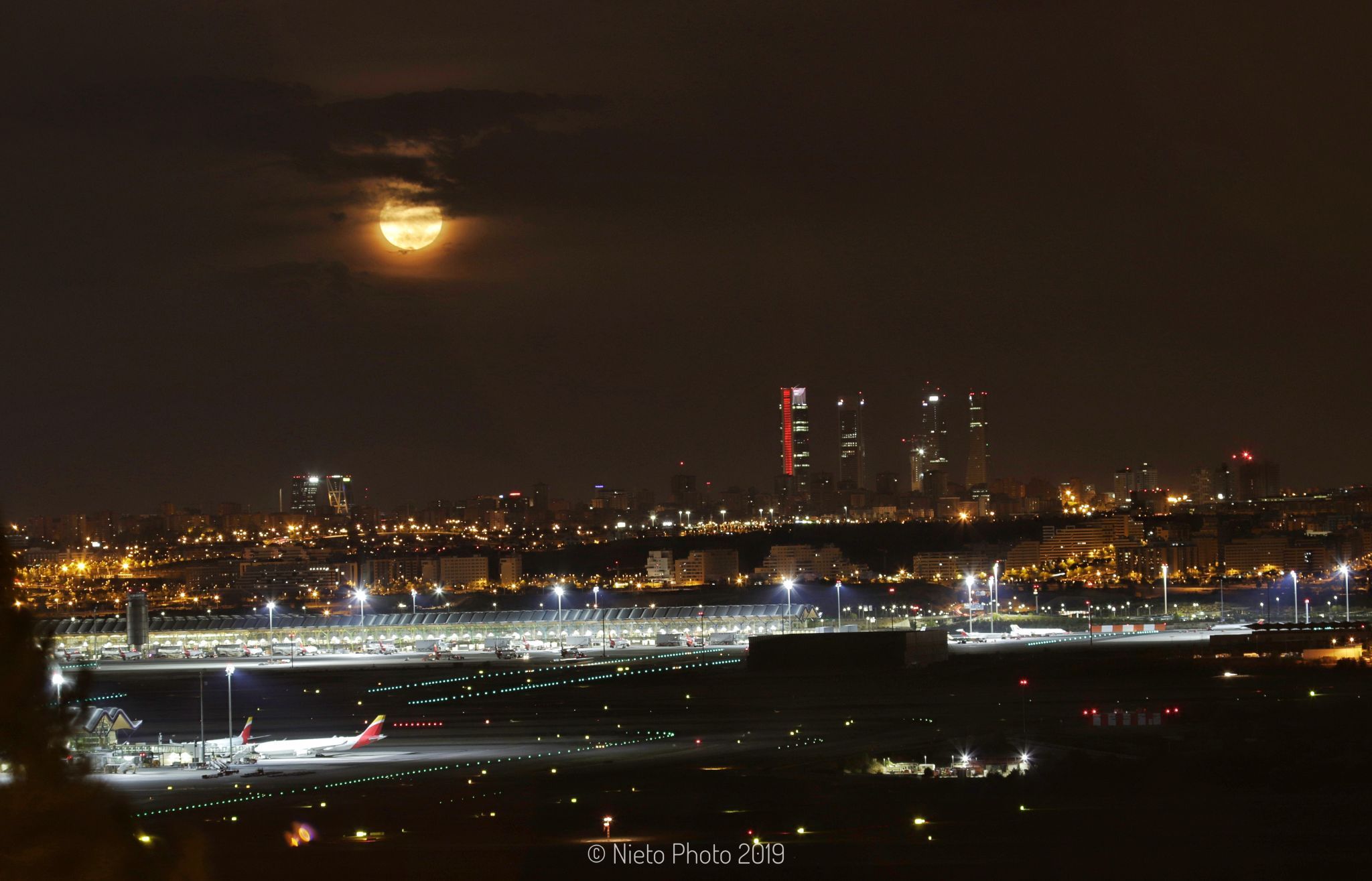 Airport, Madrid, Spain