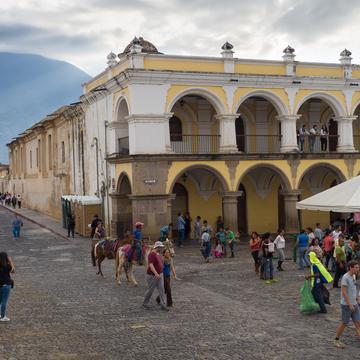 Antigua plaza mayor, Guatemala