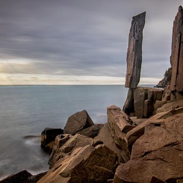Balancing Rock, Nova Scotia, Canada