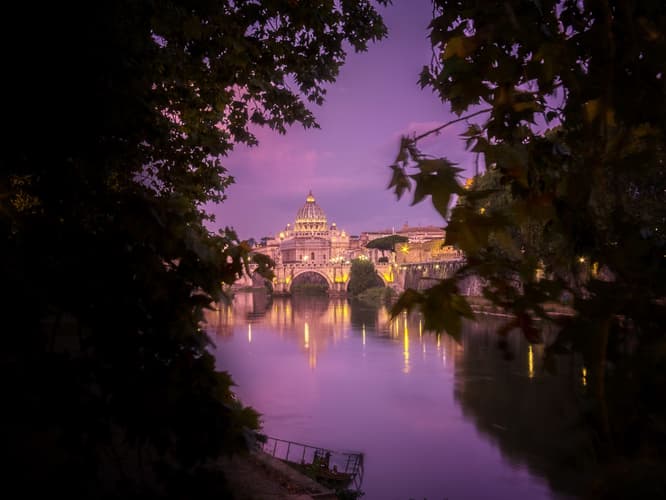 Basilica di San Pietro from Ponte Umberto I