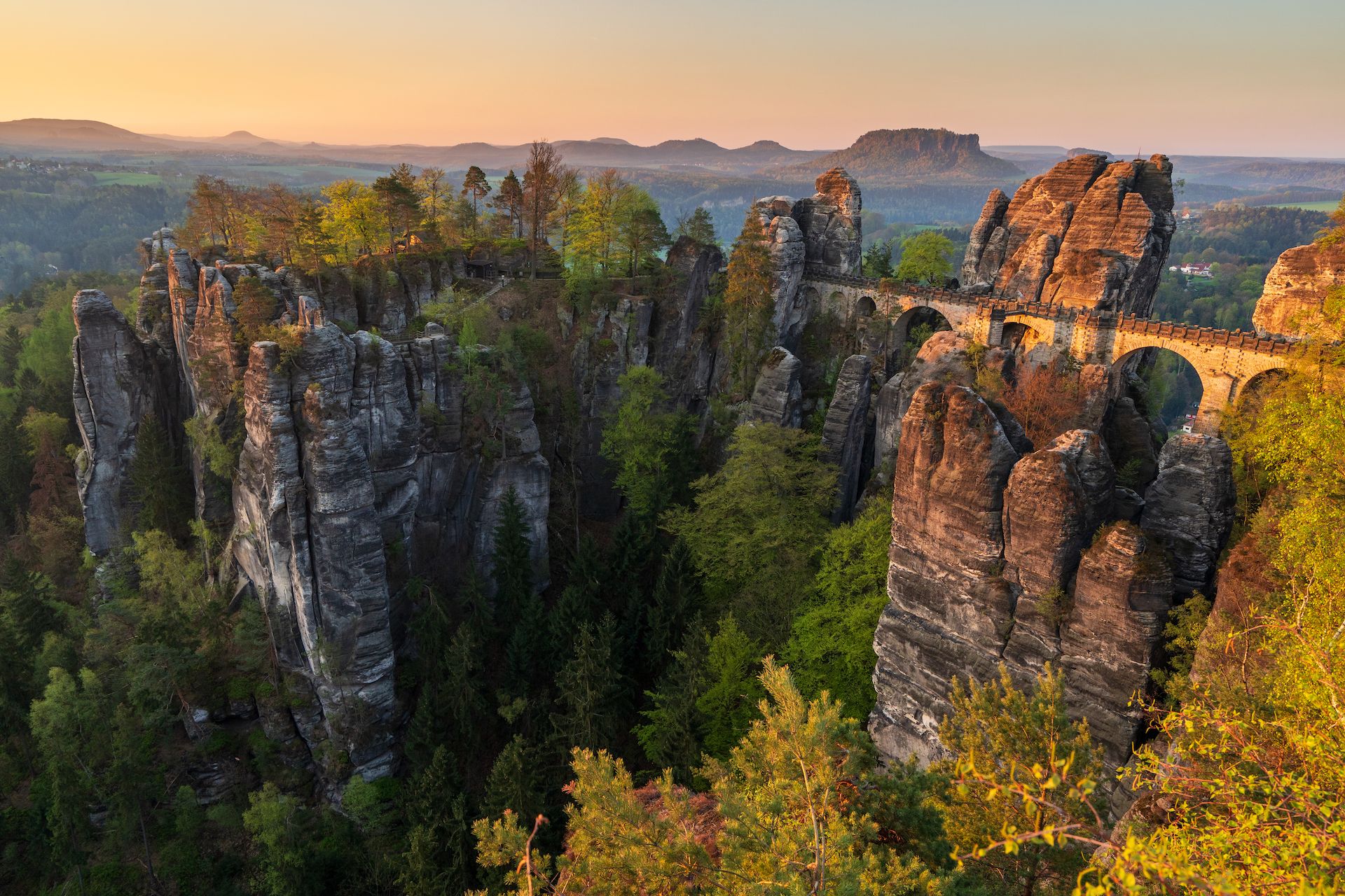 Bastei, Saxon Switzerland, Germany