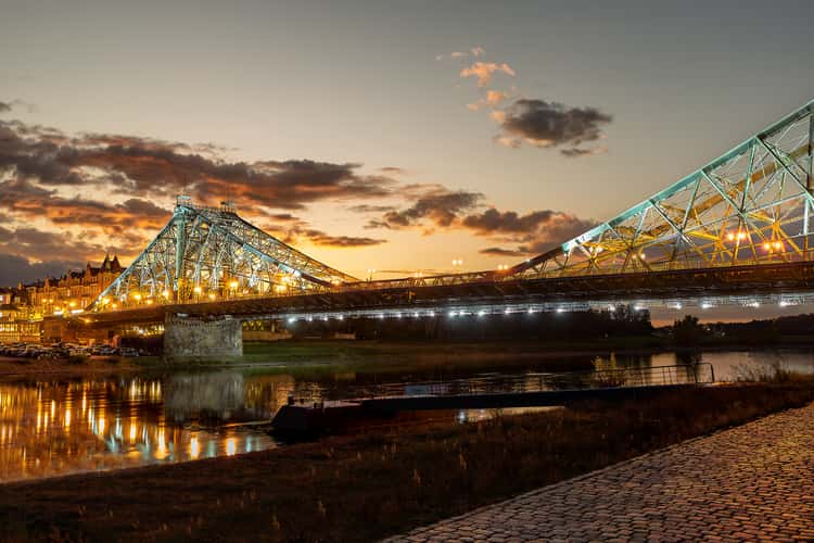 Blaues Wunder - Löschwitz Bridge, Dresden