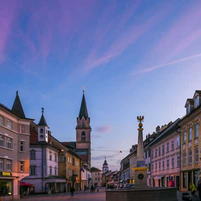 Blue hour in Kranj, Slovenia, Slovenia