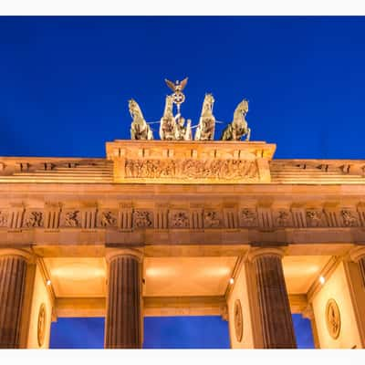 Quadriga on the Brandenburg Gate, Berlin, Germany