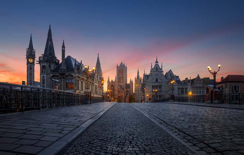 Bridge St-Michiels, Ghent