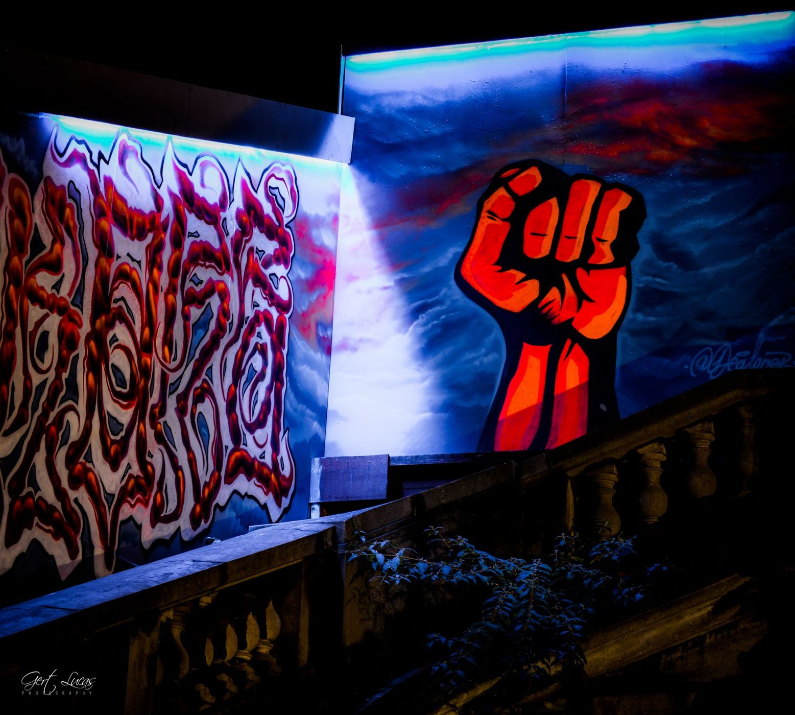 Brussels - wallart, Belgium
