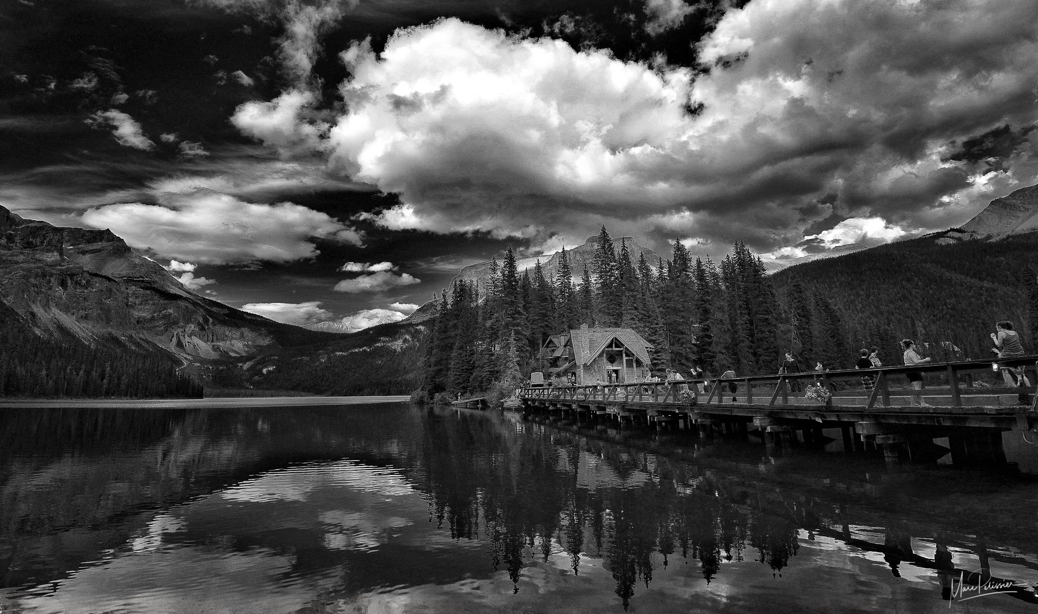 Canoe View at Emerald Lake, Canada